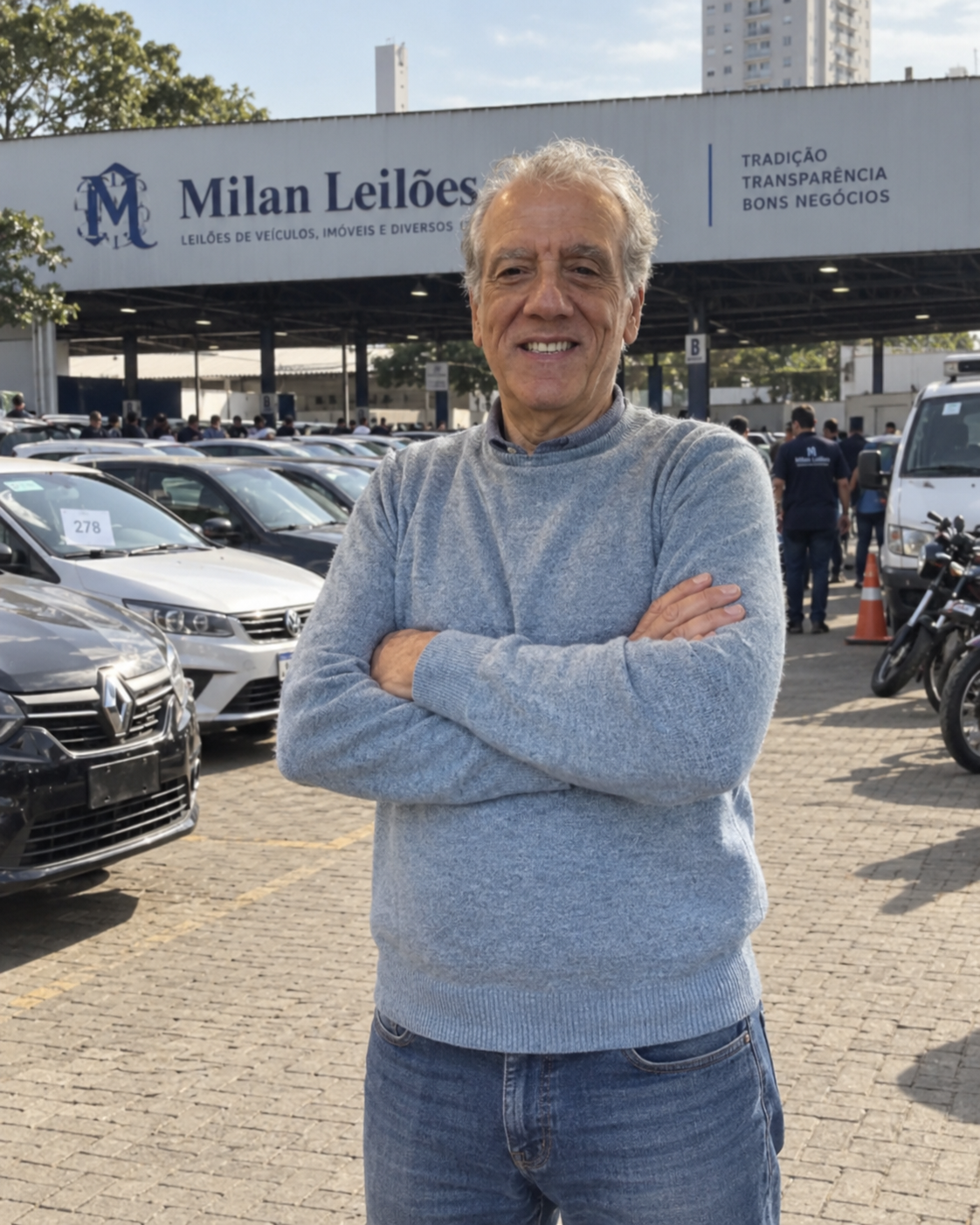 Ronaldo Milan, leiloeiro oficial titular da Milan Leilões